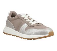 TOMS Women's Trvl Lite Retro Lace-Up Sneakers, Champagne Metallic Suede, 7