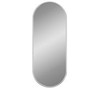 (silver, 50 x 20 cm) vidaXL Wall Mirror Oval Hall Vanity Toilet Hanging Mirror Multi Colours/Sizes