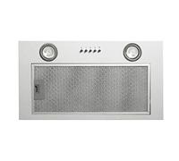 CDA CCA52SI Silver 50cm Under Canopy 3 Speed Cooker Hood Kitchen Extractor Fan