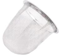 Silver 6cm Reusable Stainless Steel Tea Infuser Mesh Strainer, Metal Teapot Replacement Mesh Strainer Insert, Tea Steeper Basket Filter for Teapot