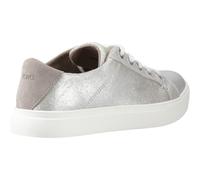 (Silver, 7 (Adults')) TOMS Kameron Leather Women's Silver Trainers