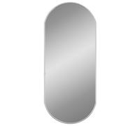 (silver, 70 x 30 cm) vidaXL Wall Mirror Oval Hall Vanity Toilet Hanging Mirror Multi Colours/Sizes