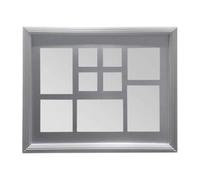 Silver 9 Photo Multi Photo Frame | Maren