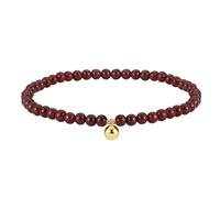 Silver 925 Natural Garnet/black Spinel Chain Anklets For Women Trendy Summer Foot Chain Barefoot Jewelry