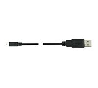 Silver 93601 Mini USB Cable (1.5 m), Black