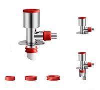 Silver Abs Drain Pipe Tee Connector For Washing Machine Sink Anti Smell Overflow Prevention For Versatile Fit 18mm To 32mm Pipes Multi Appliance Drainage Solution Quick Connect Design For Home(C)