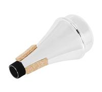 Silver Abs Trumpet Practice Mute for Beginners, Lightweight Portable