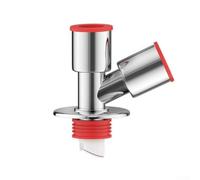 Silver ABS Washing Machine Drain Tee Adapter Anti Odour Overflow Y Connector for 18mm 32mm 40mm 50mm 75mm Pipes Dual Purpose Sink Dryer Fitting Quick Setup(B)