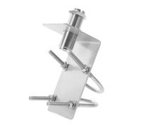 Silver Alloy Vehicle Antenna Bracket for Larger Mobile Radio Antennas | Universal Fit, Easy Installation, Space Saving Design, Weather Resistant Alloy, Outdoor and Home Applications