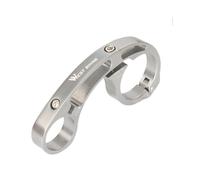 (Silver) Aluminum Alloy Bicycle Extender Bike Holder Bicycle Handlebar Extension Stand