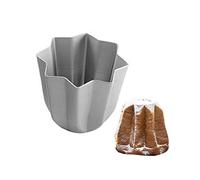 Silver Aluminum Alloy Cake Moulds Star Shaped Italian Pandoro Bread Molds Kitchen Baking Tools Mousse Bakeware