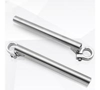 Silver Aluminum Alloy Motorcycle Handlebars For Carb R150 Xrm Rs150 125 Front Steering Bar Set Replacement Parts Two Pieces