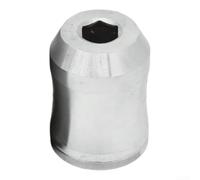 Silver Aluminum Alloy Screwdriver Magnetizer With Dual Slot For 6.35mm Hex Shank Bits To Magnetize And Demagnetize Tips Quickly During Repair Work