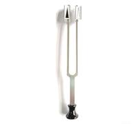 Silver Aluminum Alloy Tuning Fork 128hz C Tone With For Semi Quantitative Scale For Neurological Assessment And Physical Therapy Wellness Routines Silver Finish(B)