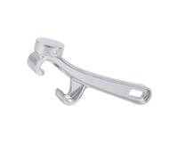 Silver Aluminum Bucket Lid Wrench Spanner Pail Opener Or Paint and Pickle Container for Comfortable Use Home Improvement Art Project Opener