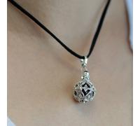 Silver Angel Bell - Darkness - 16mm