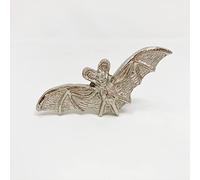Silver Animal Metal Drawer Pulls Knobs Cupboard Bedroom Kitchen Upcycle (5. Flying Bat)