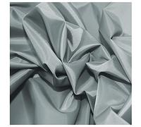 Silver Antistatic Lining Fabric - Polyester Silky Fabric 54gsm for Sewing, Jacket Lining, Garment Lining, Dress Linings, Dressmaking, Arts and Crafts| 60" | 150cm Wide | Sold by The Metre