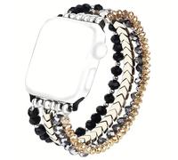Silver Arrow Bead Watch Band Compatible with Apple Watch Band 38mm 40mm 41mm 42mm 44mm 45mm 46mm 49mm,Pearl Women Wristband for iWatch Bands Ultra 3 2,SE 3 2,Series 11 10 9 8 7 6 5 4 3 2 1