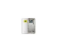 Silver back cover for HTC One M7