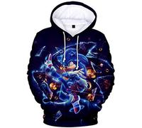 Silver Basic Boys 3D Printed Hoodie Fashion Hoodie for Boys Catch Ya Later Game Cosplay Costume Sweatshirt XXS, 918Video Game-4