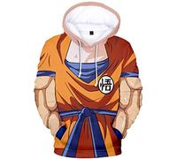 Silver Basic Boys 3D Printed Hoodie Japanese Anime Son Goku Cosplay Merch Sportswear Sweatshirt Halloween Costume