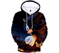 Silver Basic Boys Fashion 3D Printed Hoodie Sweatshirt Casual Outfit Top Perfect for Video Game Fans S,2596Costume-3