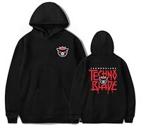 Silver Basic Fashion Hoodie For Boys 10 Million Sweatshirt Fashion Pig Prints Streetwear Pullover Chirstmas Jumper L,Black A-3