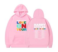 Silver Basic Love on Tour Hoodie for Women and Men Couples Hoodie 2023 Love on Tour Concert Hoodie Sweatshirt for Music Fans M,Pink A-2