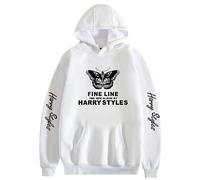 Silver Basic Men's Music Hoodie New Album Love on Tour Merch Hoodie Concert Outfits Oversized Sweatshirtncert Outfits Oversized Sweatshirt M, White D-1