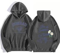 Silver Basic Women's The Summer I Turned Pretty Hoodie Cousins Beach Sweatshirt Team Conrad Jumper Warm Sweater L,Deep Grey-2