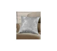 (Silver (Bedspread), Filled Cushion 23" x 23") New Modern MAYA Quilted Bedsprad & Duvet Cover Set