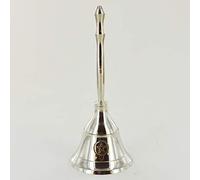 Silver Bells with Magic Symbol Pentagram for Neopaganism Wicca Gifts & Ritual Decor