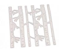 Silver Birch Forest Cutting Dies, Machine Cutting Stencil Scrapbooking Embossing Cutting Dies Stencils for DIY Scrapbooking Album, Cutting Stencils Paper Cards Scrapbook Decor