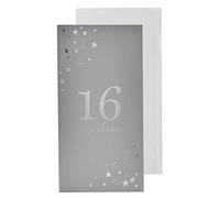 Silver Birthday Money Wallet and Envelope - 16th Birthday