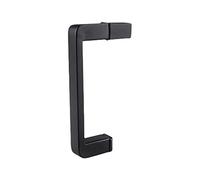 Silver Black Bathroom Glass Door Handle Stainless Steel Replacement Parts, Internal/External Doors Push and Pull Bar Shower Door Handle
