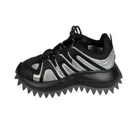 Silver-Black Damen Sneaker Trendy Style - female - Vic Matié - Sneakers - Multicolor - 3 UK - Shoes 3 UK