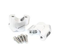 Silver/Black Motorcycle Handlebar Riser 28MM Drag Handle Bar Clamp Extend Adapter For CB500X 2019 2020