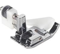 Silver Blind Stitch Hem Foot Sewing Machine Presser Foot Fit for Most Low Shank Snap-On Singer, Brother, Babylock, Janome, Elna and More Sewing Machines, Sewing Machine Parts and Accessories