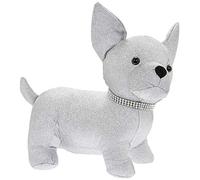 Silver Bling Chihuahua Doorstop By Lesser & Pavey