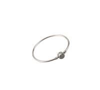 Silver Bracelet With Pink Charm Clasp - female - Pandora - Bracelets - Gray - 56 MM - Accessories 56 MM