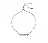 Hot Diamonds Sterling Silver Tender Bracelet with Diamond