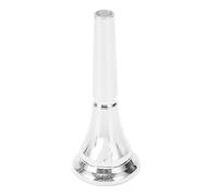 Silver Brass Horn Mouthpiece, Professional Replacement with Elegant Sound, Exquisite Polish, for French Horn Mouth