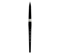 Silver Brush Limited 3000S-16 Black Velvet Professional Large Round Paint Brush, Natural Squirrel Hair and Synthetic Mix Blend Filament Watercolour Brush, Size 16, Short Handle