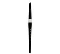 Silver Brush Limited 3000S-18 Black Velvet Professional Large Round Paint Brush, Natural Squirrel Hair and Synthetic Mix Blend Filament Watercolour Brush, Size 18, Short Handle