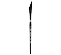 Silver Brush Limited 3012S-3/8in Black Velvet Professional Dagger Striper Brush, Natural Squirrel Hair and Synthetic Mix Blend Filament Watercolour Brush, Size 3/8 Inch, Short Handle