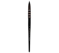 Silver Brush Limited 5025S-60 Silver Atelier Squirrel Blend Quill Brush, Natural and Synthetic Blend Filament Premium Watercolour Brush, Size 60, Short Handle