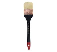Silver Brush Limited 5403-60 Silver Atelier Professional Oval Mottler Brush, Premium Natural Badger Hair and Synthetic Blend Filament Oil and Acrylic Paint Brush, Size 60, Extra Long Handle