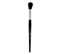 Silver Brush Limited 5618S-12 Silver Mops Professional Black Round Mop Brush, Soft Natural Goat Hair Filament Watercolour, Acrylic, and Oil Paint Brush, Size 12, Short Handle