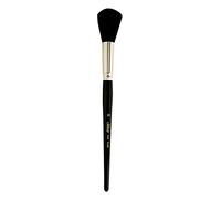 Silver Brush Limited 5618S-16 Silver Mops Professional Black Round Mop Brush, Soft Natural Goat Hair Filament Watercolour, Acrylic, and Oil Paint Brush, Size 16, Short Handle